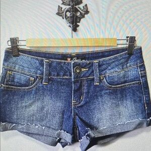 Guess Women's Blue Denim Shorts